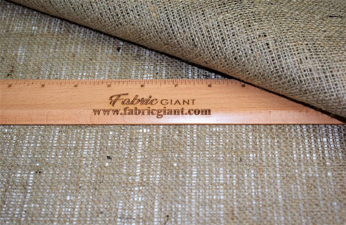 Light Brown Hessian Fabric