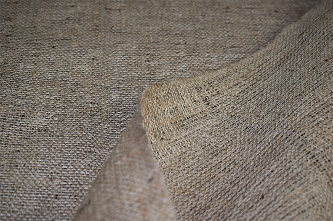 Light Brown Hessian Fabric
