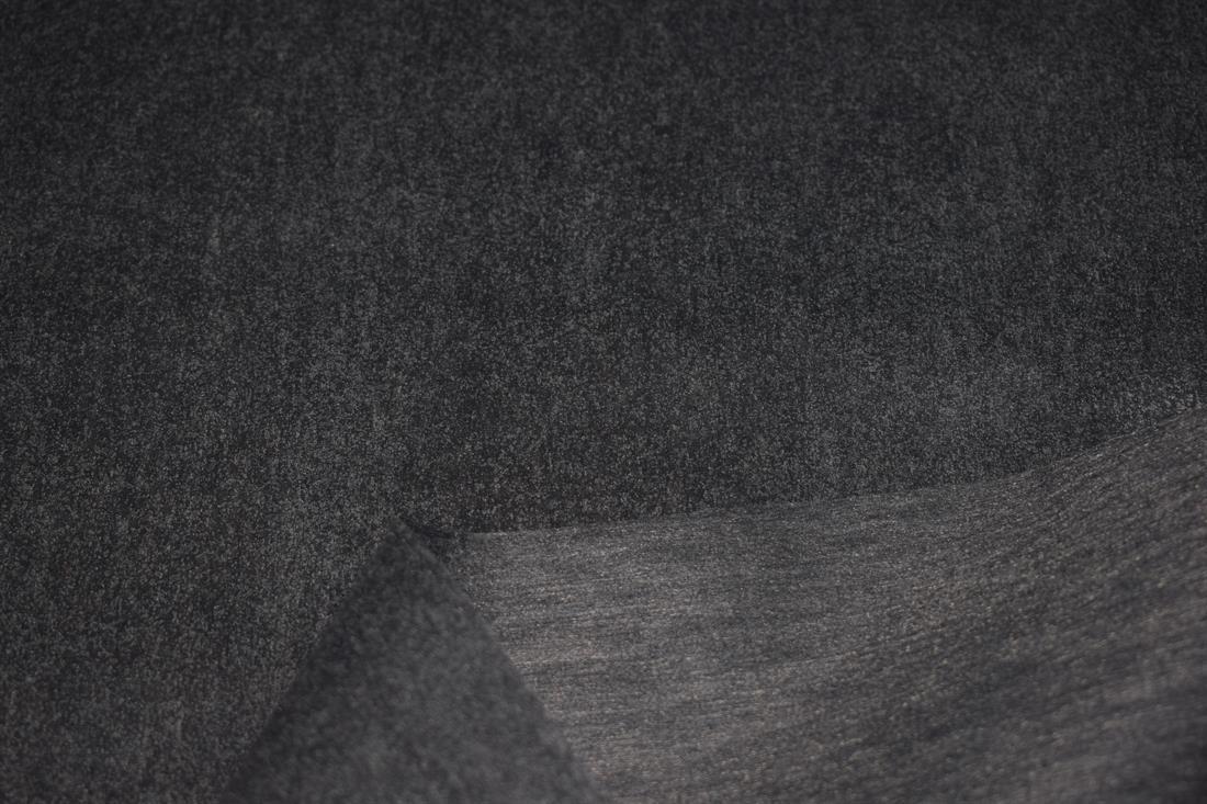Stitch Reinforced Charcoal Interlining