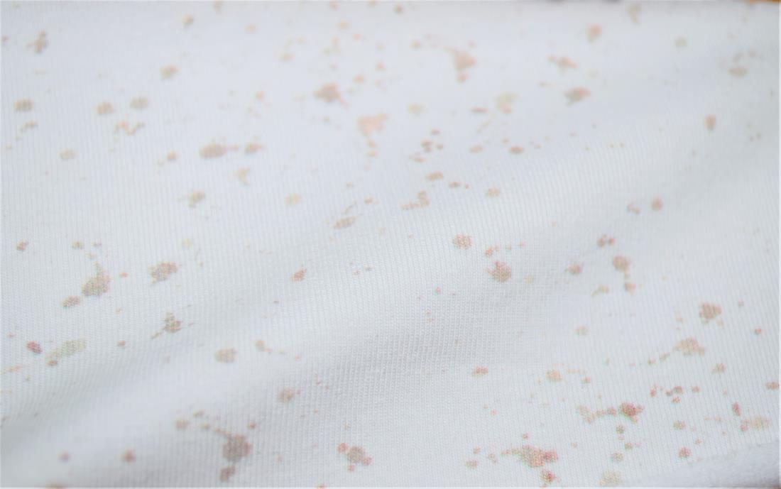 White Printed Cotton Jersey