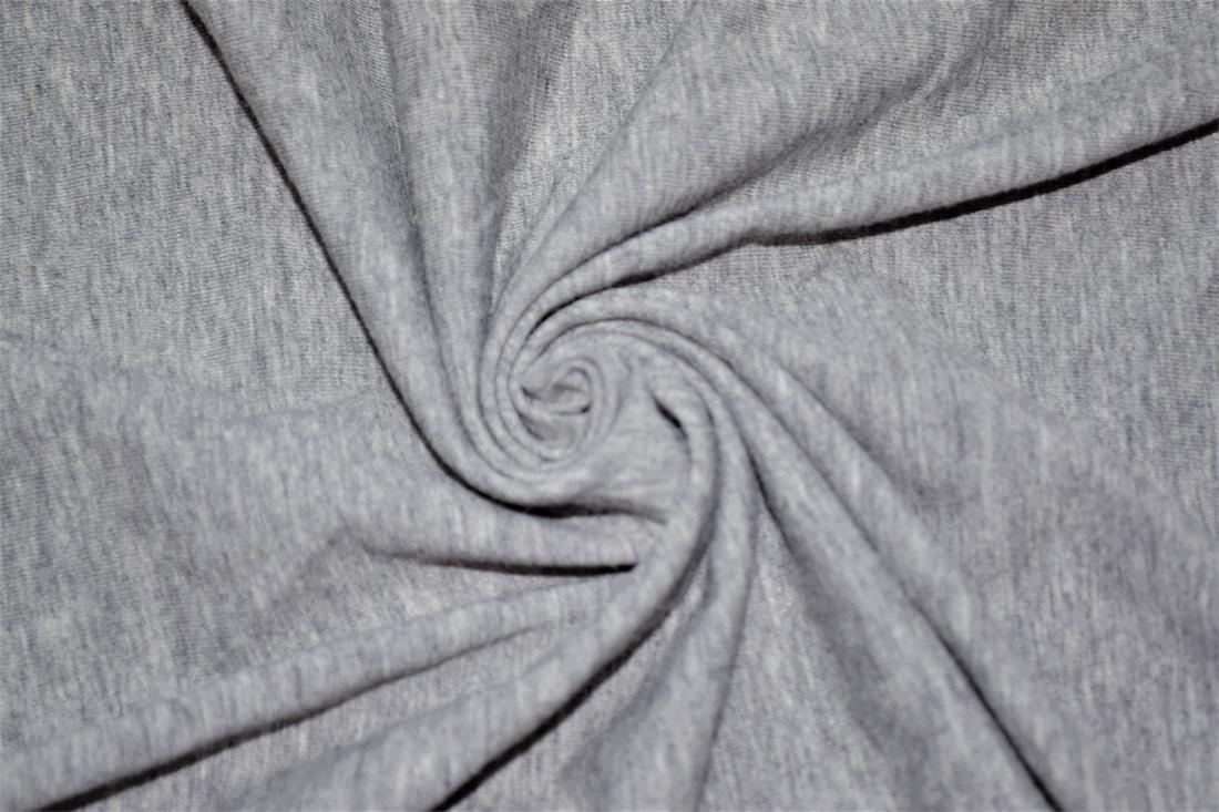 Grey Plain Jersey Fabric