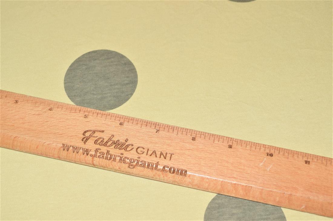 Beige Printed Jersey Fabric