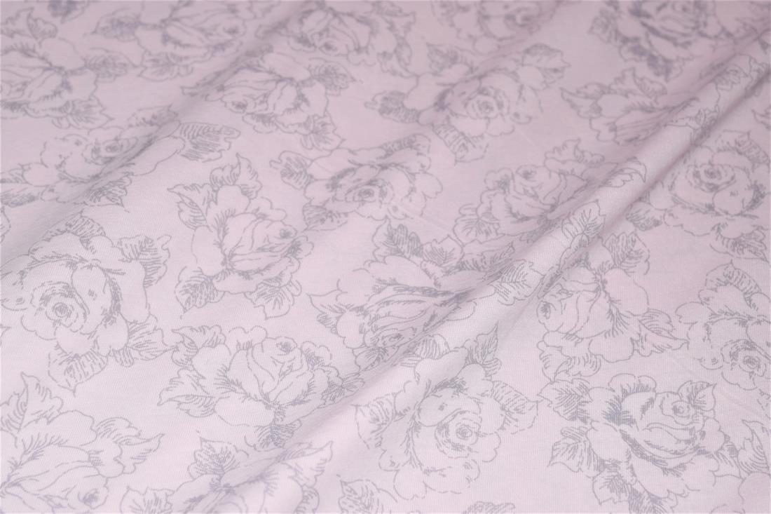 Light Pink Printed Jersey Fabric