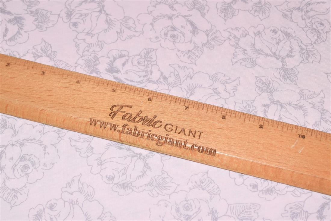 Light Pink Printed Jersey Fabric