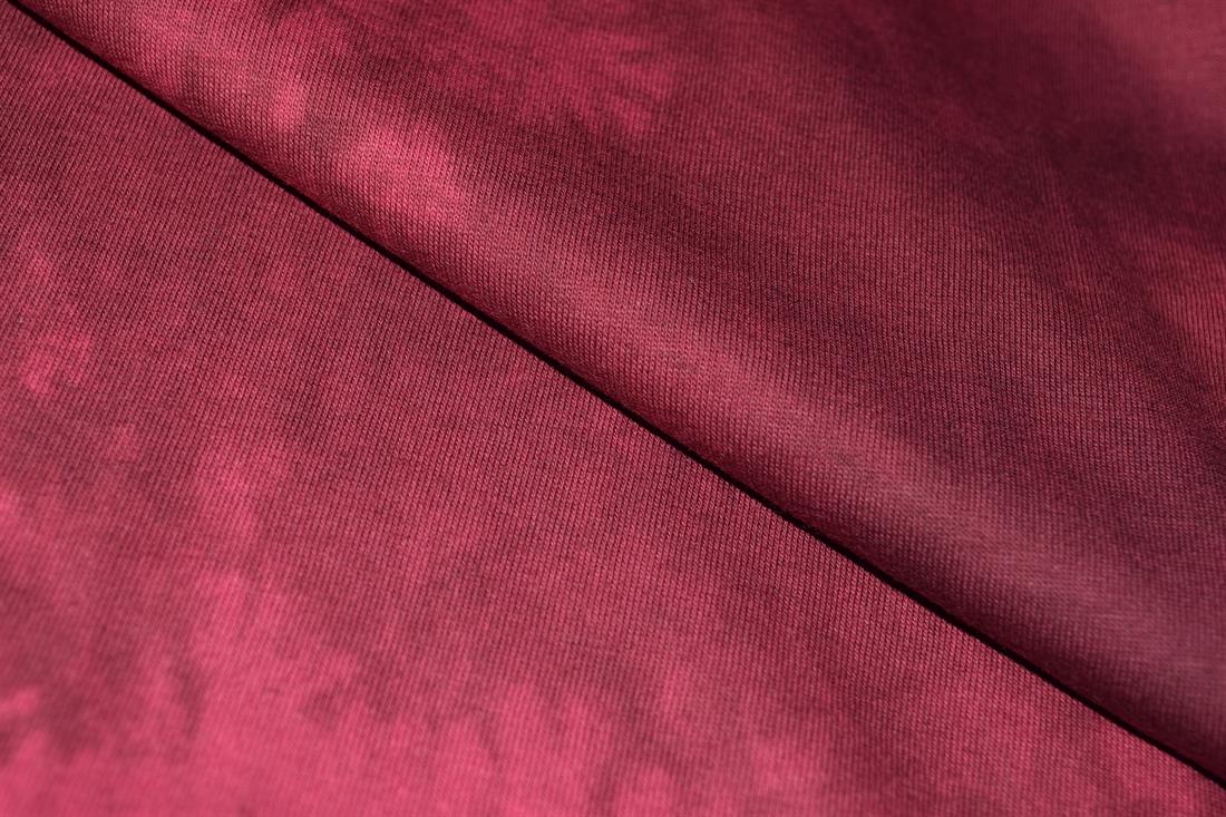 Maroon Plain Jersey Fabric