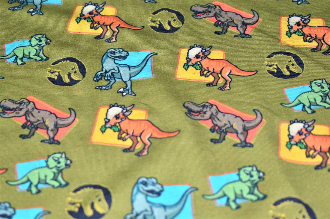Little Johnny Goes On Safari Cotton Jersey