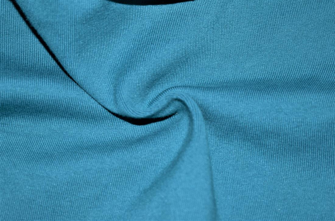 Teal Heavy Plain Cotton Jersey