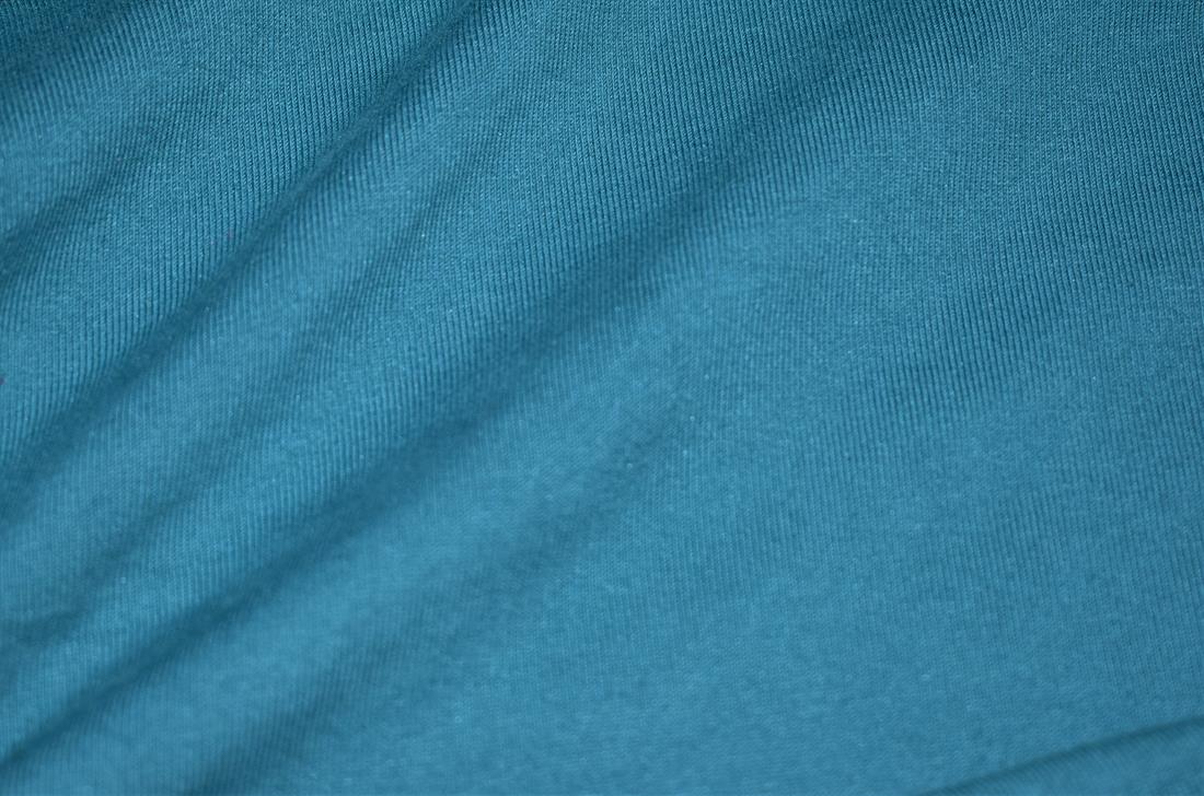 Teal Heavy Plain Cotton Jersey