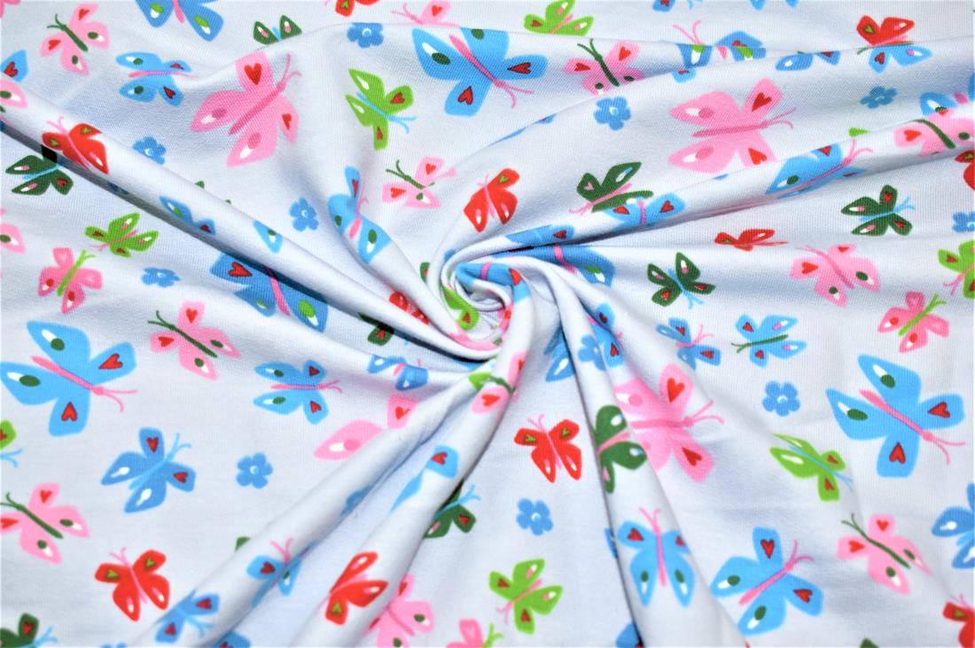 Flying Butterfly French Terry Is a Fabric