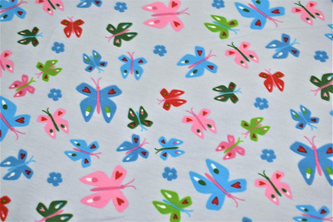Flying Butterfly French Terry Is a Fabric