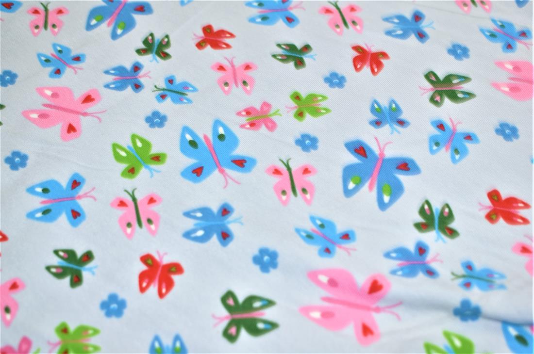 Flying Butterfly French Terry Is a Fabric