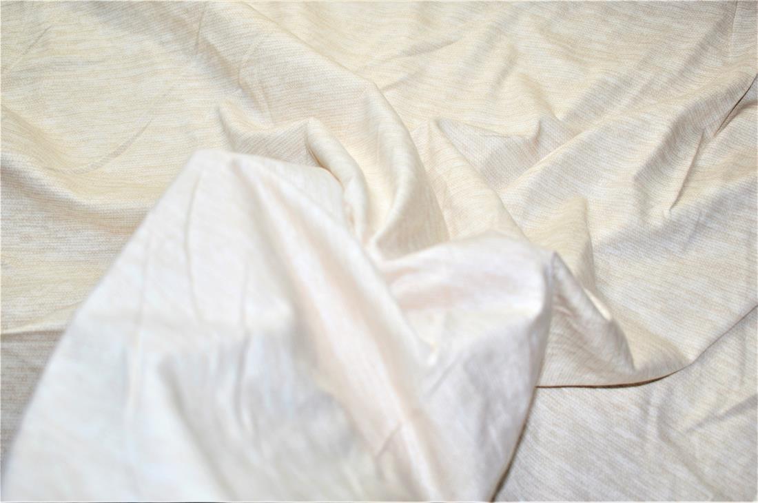 Beige Printed Jersey Fabric