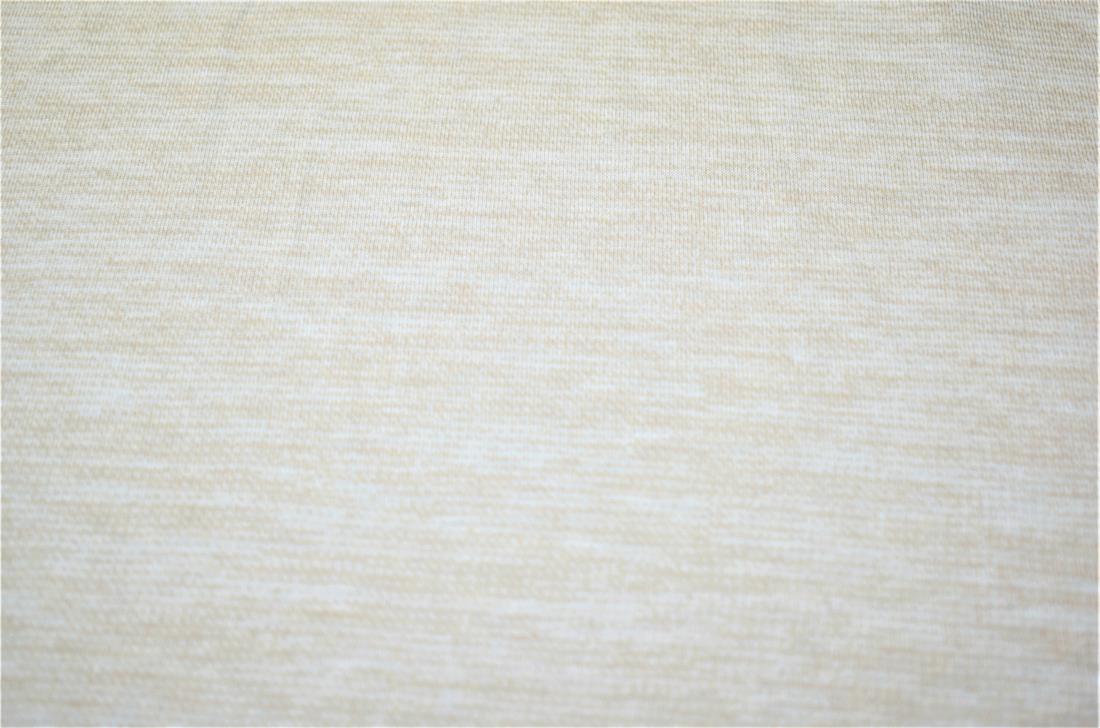 Beige Printed Jersey Fabric