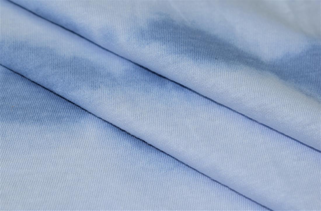 Light Grey Printed Jersey Fabric