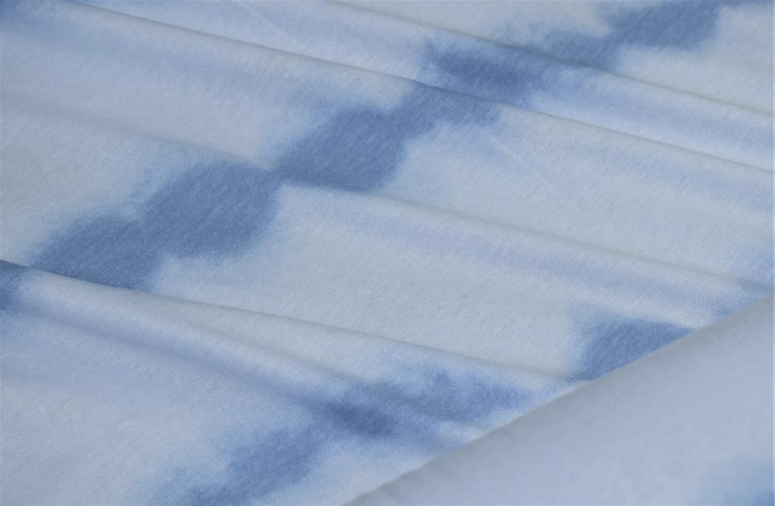 Light Grey Printed Jersey Fabric
