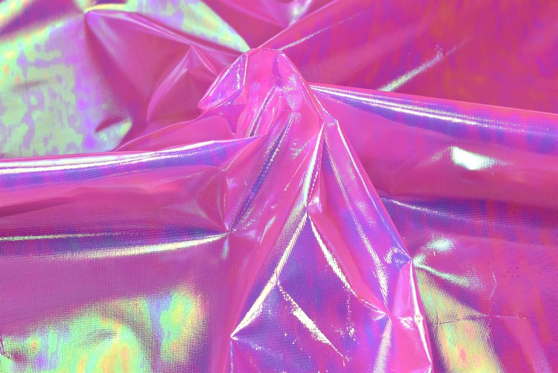 Pink Multi Colour Lame Multicolour Fabric