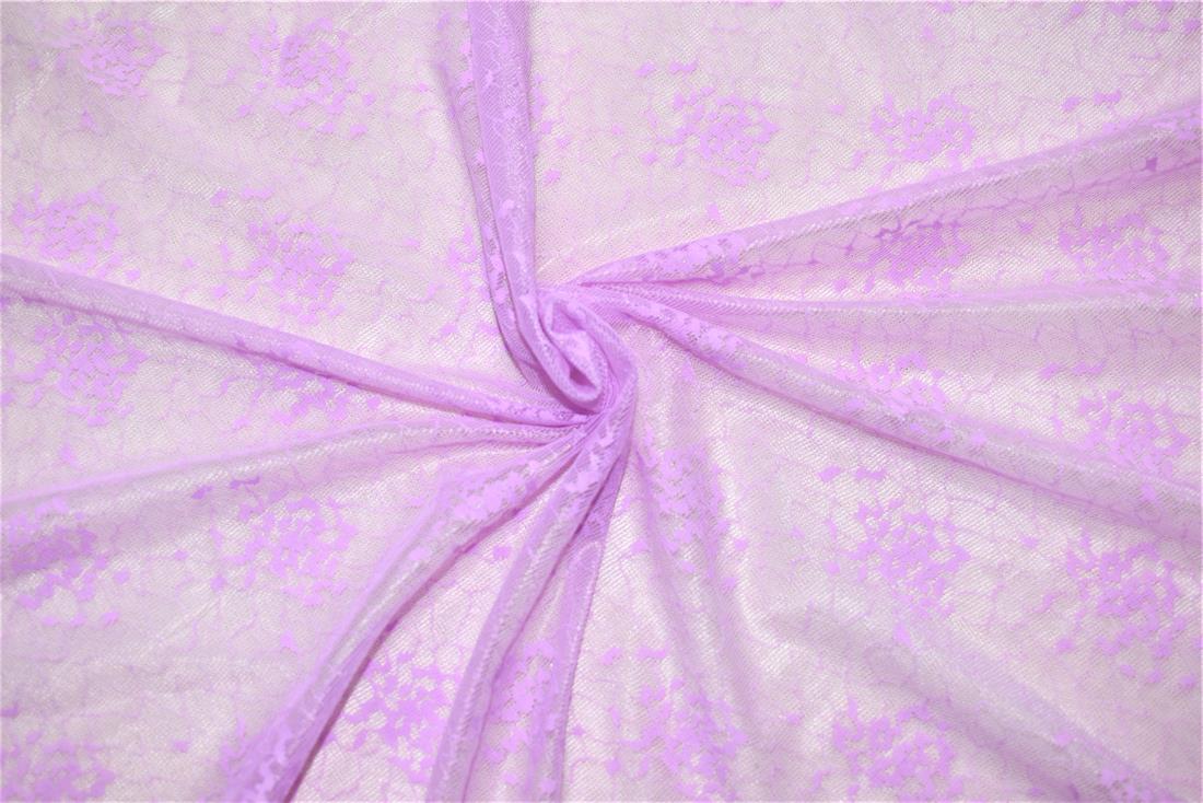 Lilac Printed Lace