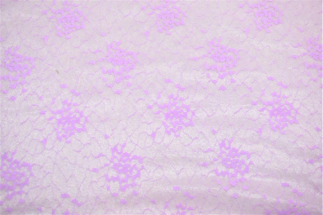 Lilac Printed Lace