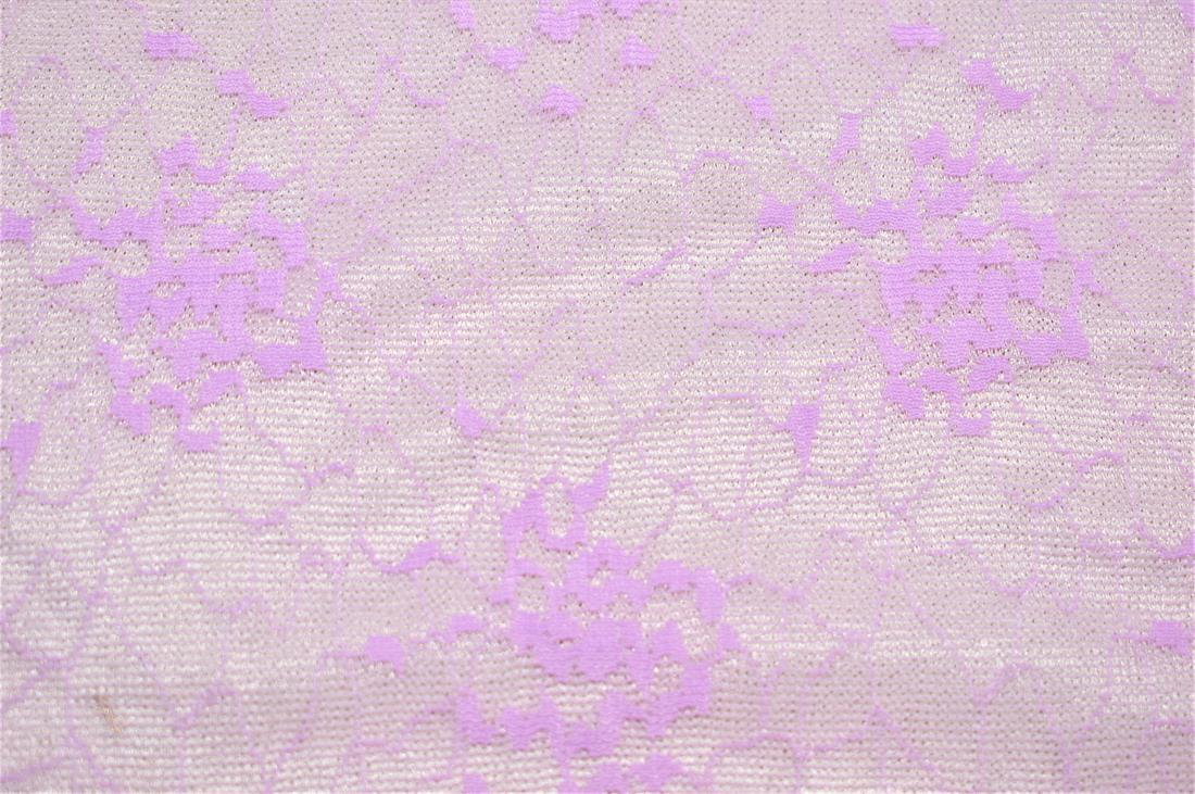 Lilac Printed Lace