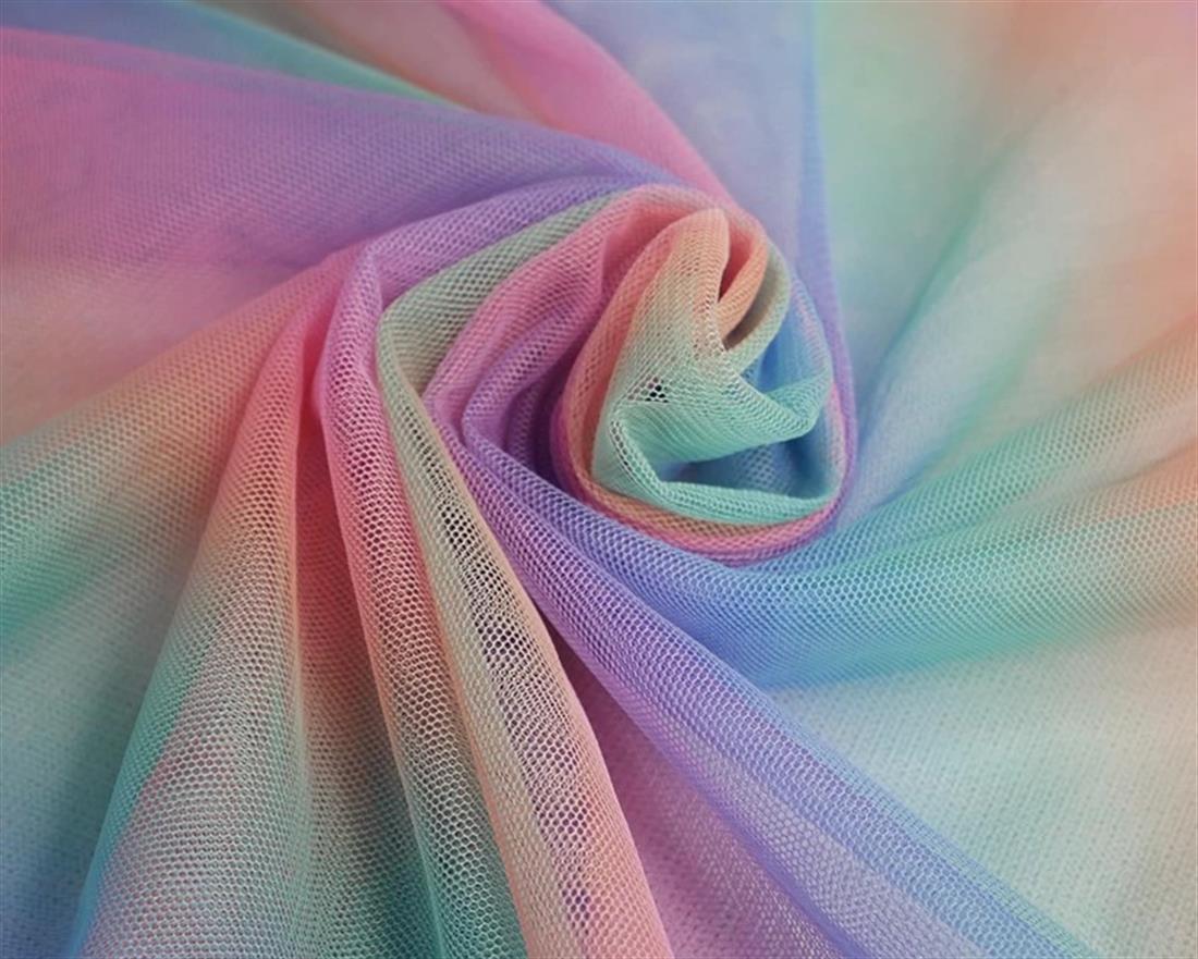 Rainbow MeshA Classic Mesh/netting Fabric