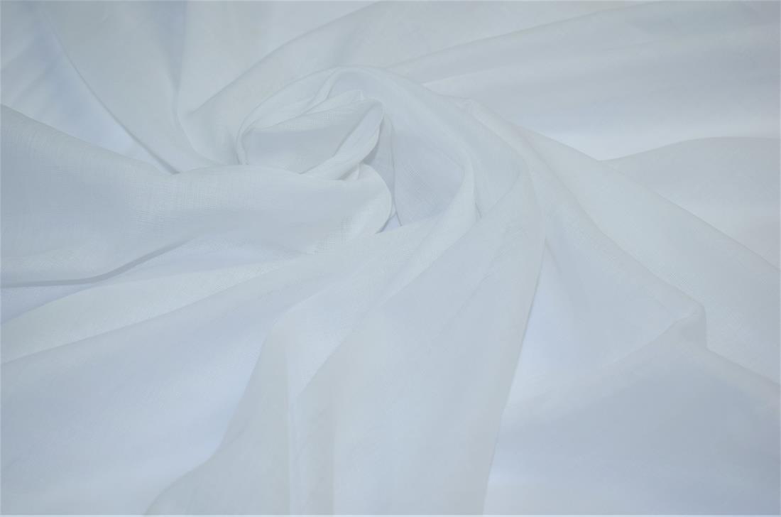 White Plain Cotton Muslin 60" Wide
