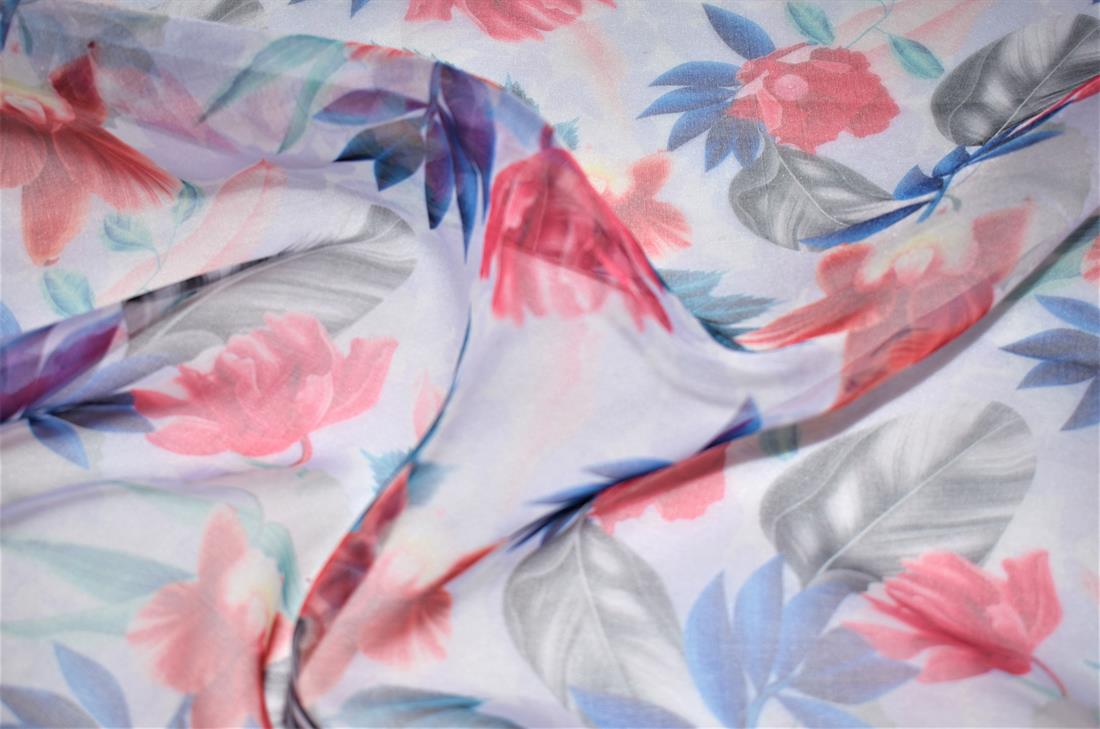 Printed Organza Fabric
