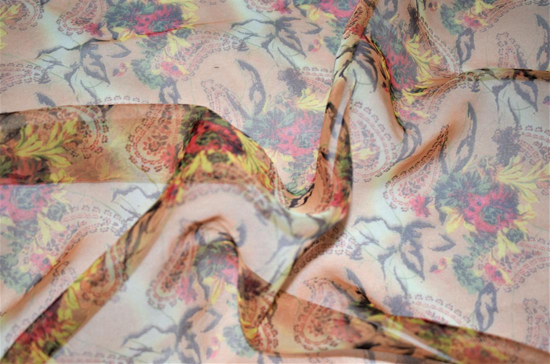 Printed Organza Fabric