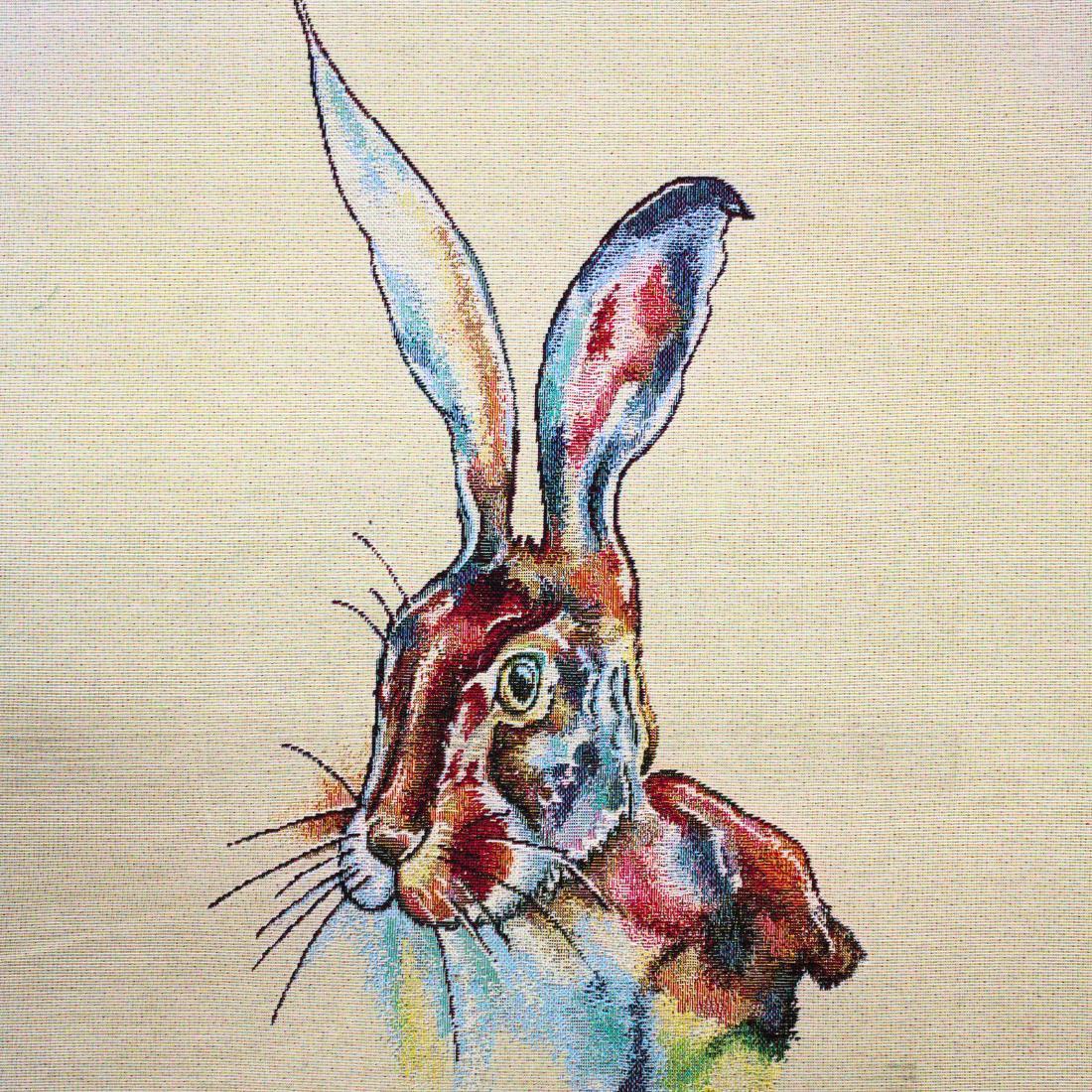 Natural Rabbit New Heavy Tapestry