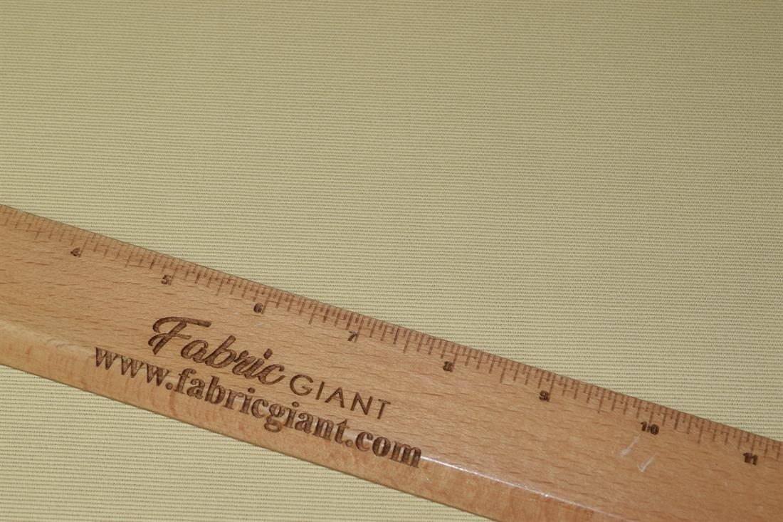 Beige Plain 100% Cotton Canvas Fabric