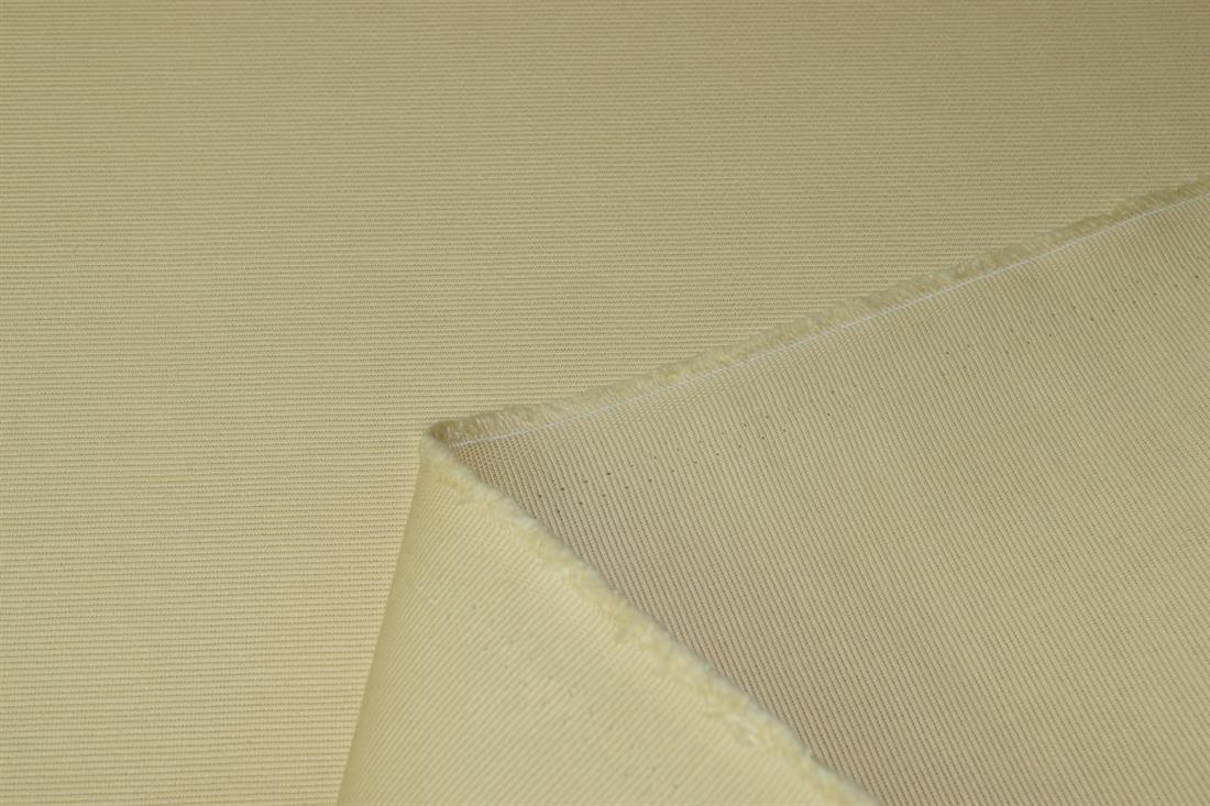 Beige Plain 100% Cotton Canvas Fabric