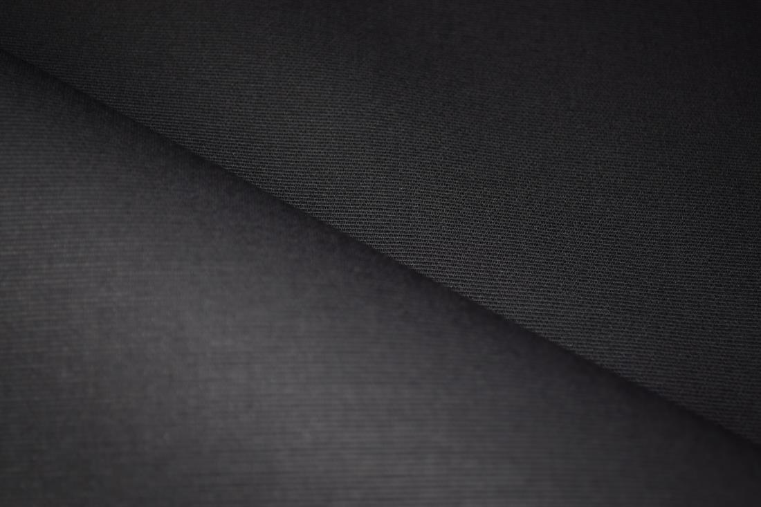 Black Plain 100% Cotton Canvas Fabric