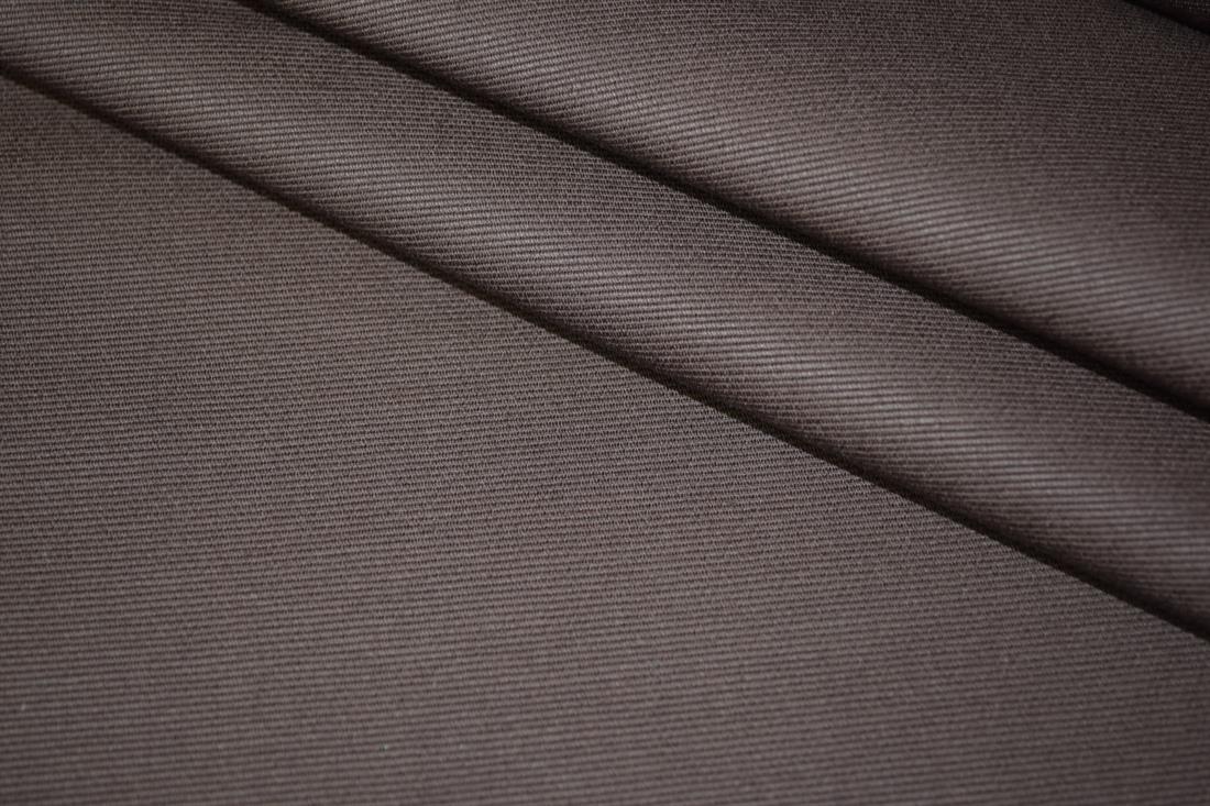 Brown Plain 100% Cotton Canvas Fabric