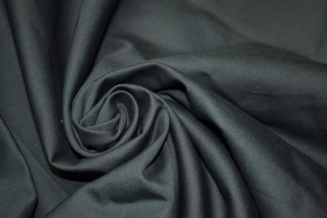 Bottle Green Plain Cotton Polyester