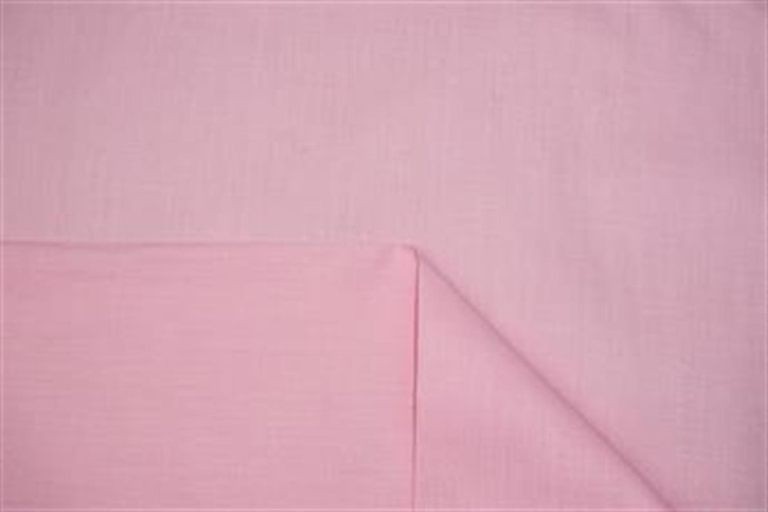 Baby Pink Plain Polycotton Sheeting A Robust Inch Wide