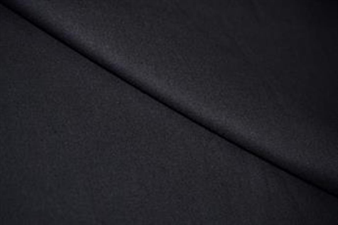 Black Plain Polycotton Sheeting A Robust Inch Wide