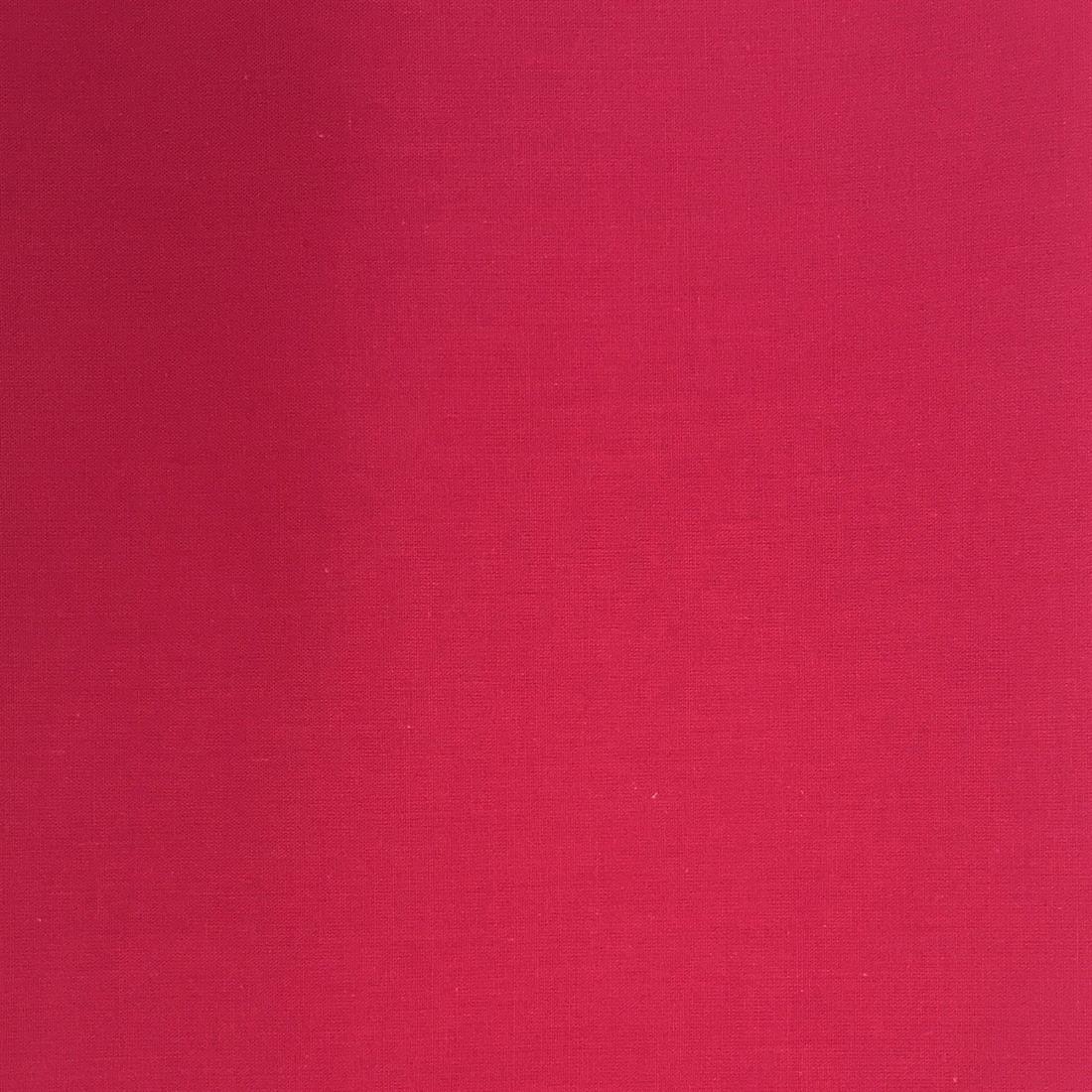Cerise Plain Polycotton Sheeting A Robust Inch Wide