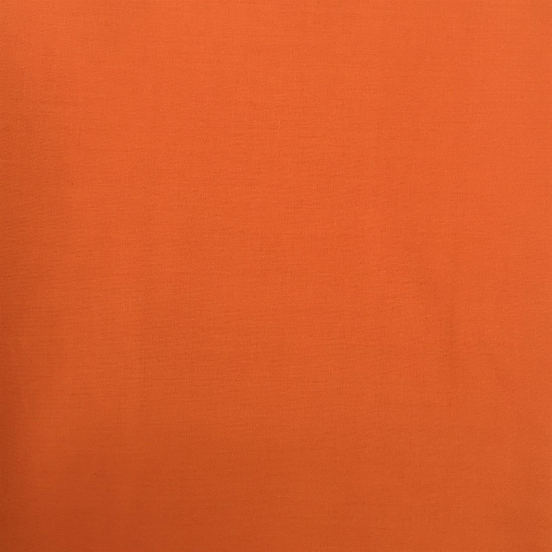 Orange Plain Polycotton Sheeting A Robust Inch Wide