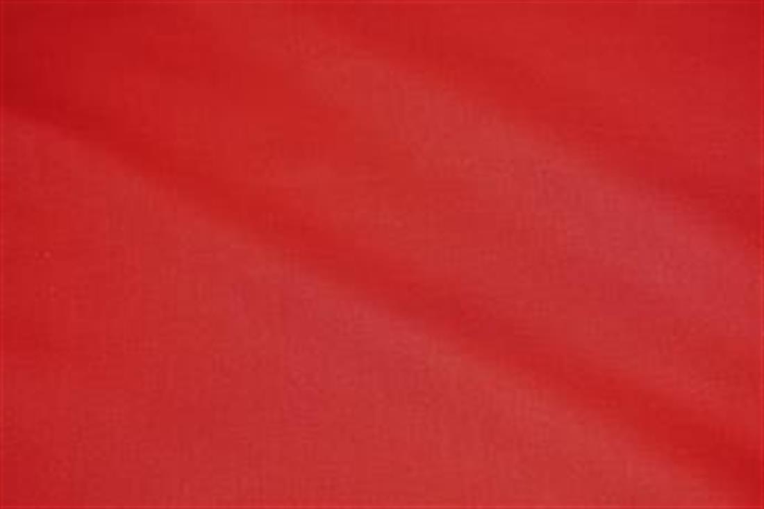 Red Plain Polycotton Sheeting A Robust Inch Wide