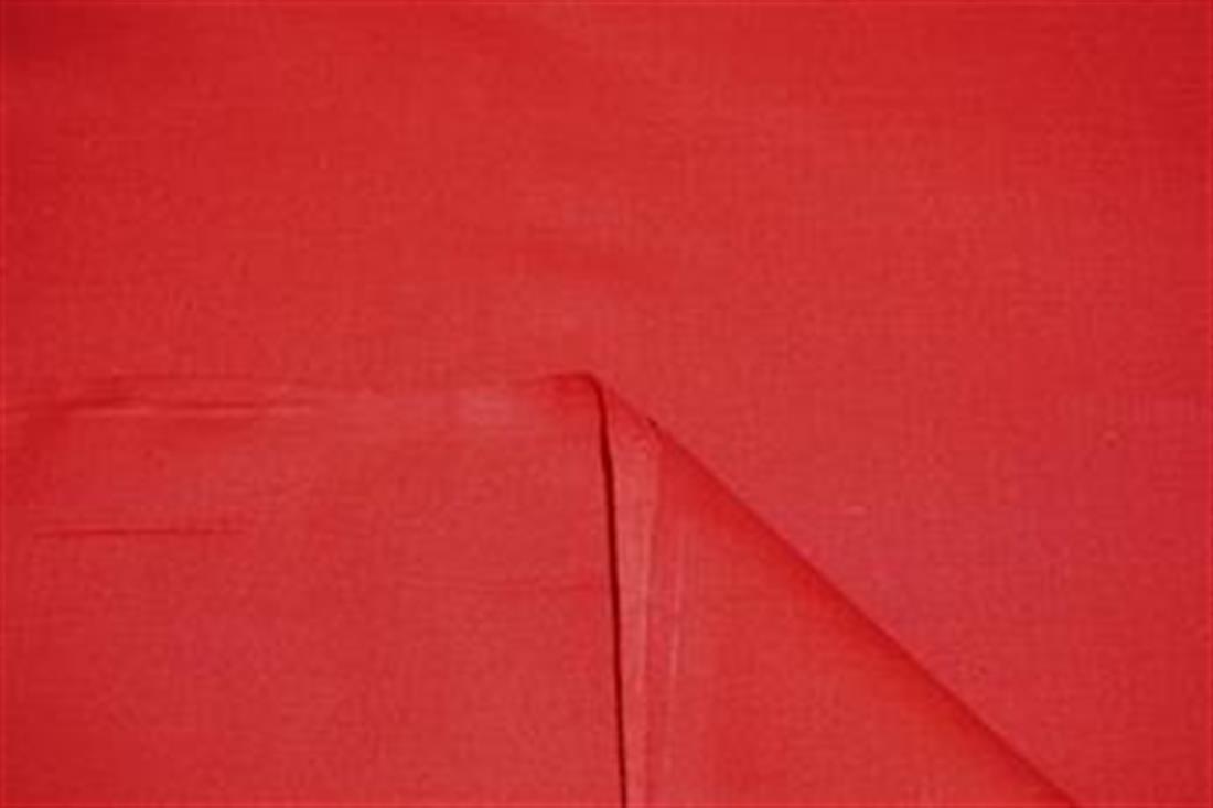 Red Plain Polycotton Sheeting A Robust Inch Wide