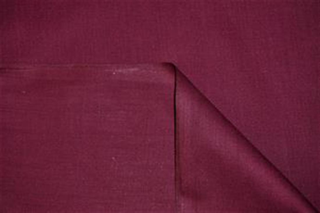 Wine Plain Polycotton Sheeting A Robust Inch Wide