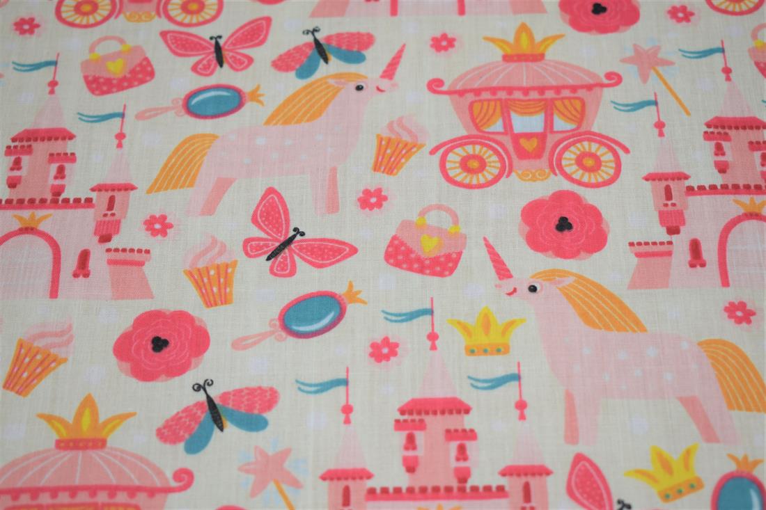Girls Kingdom Polycotton Fabric