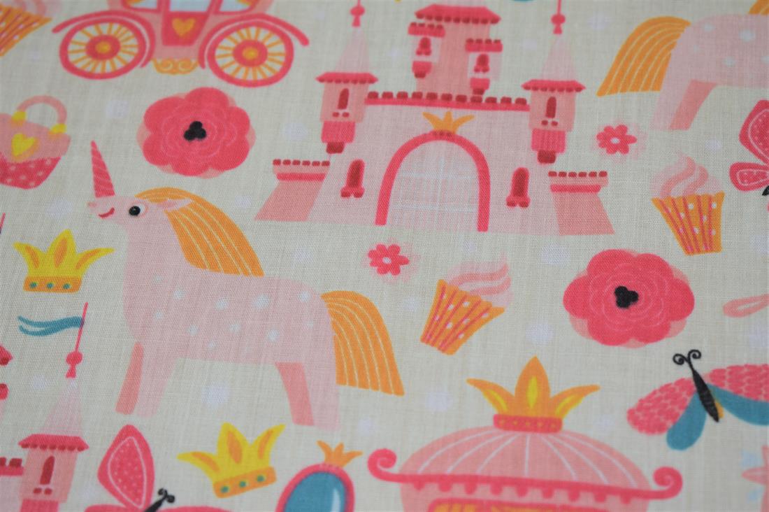 Girls Kingdom Polycotton Fabric