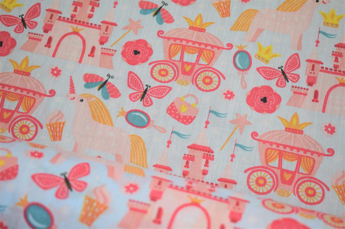 Girls Kingdom Polycotton Fabric
