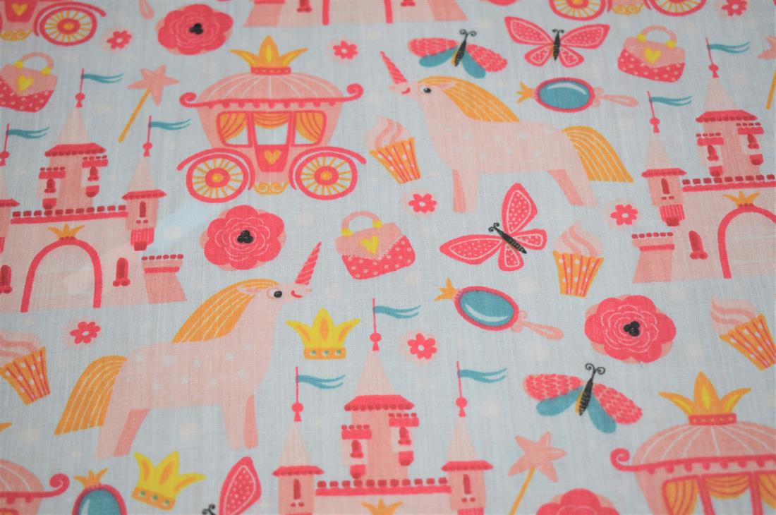 Girls Kingdom Polycotton Fabric