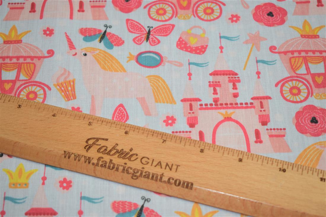 Girls Kingdom Polycotton Fabric