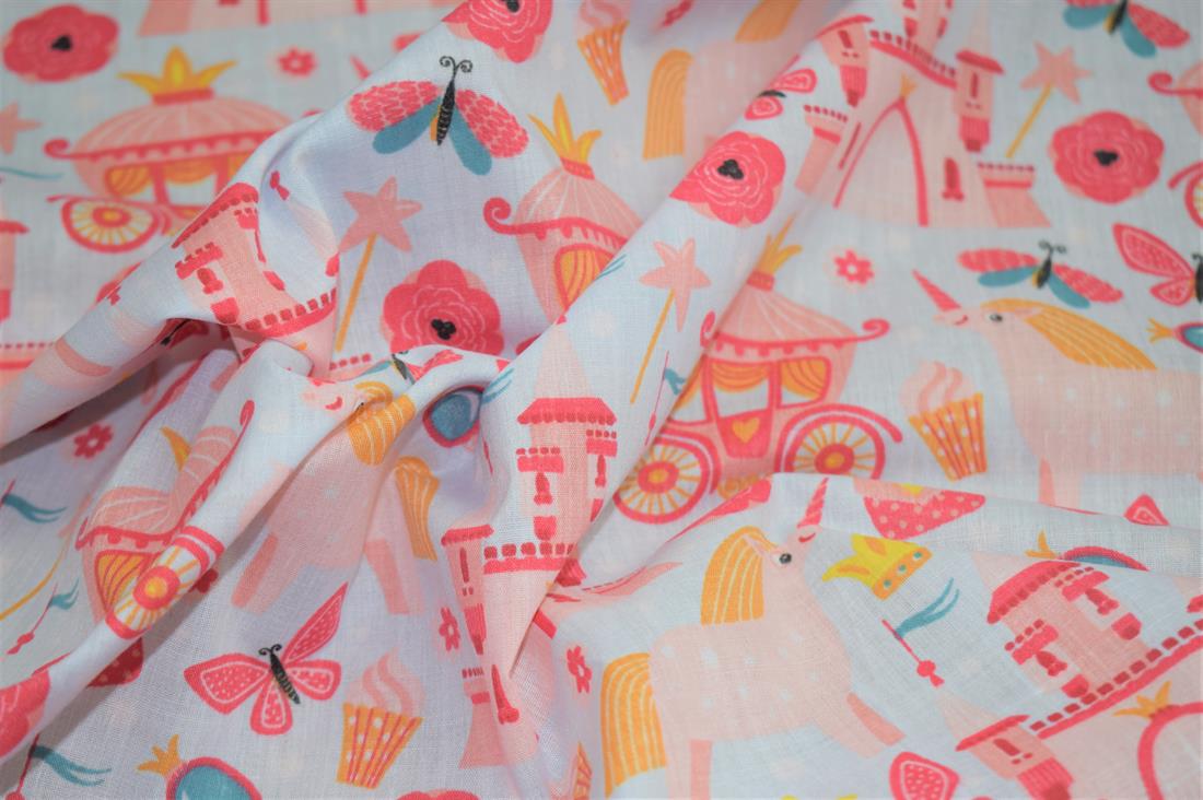 Girls Kingdom Polycotton Fabric