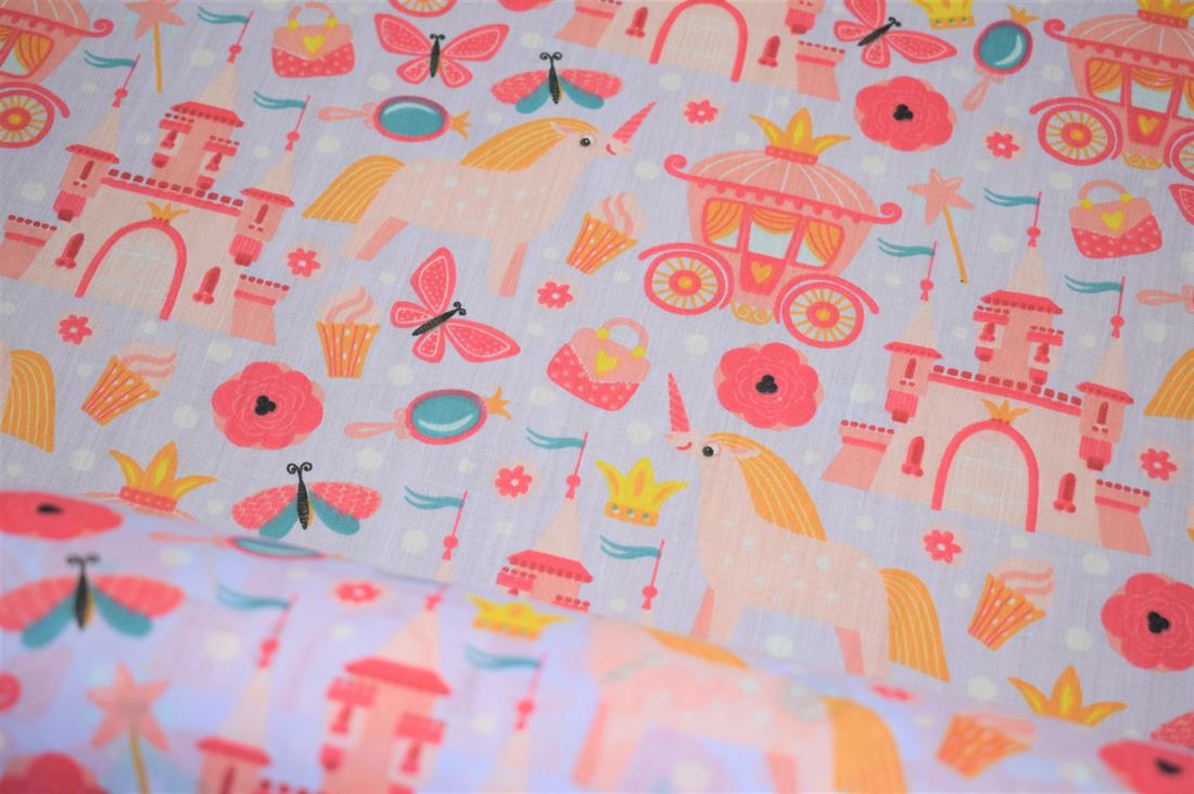 Girls Kingdom Polycotton Fabric