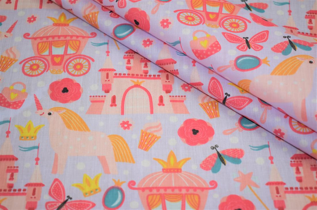 Girls Kingdom Polycotton Fabric