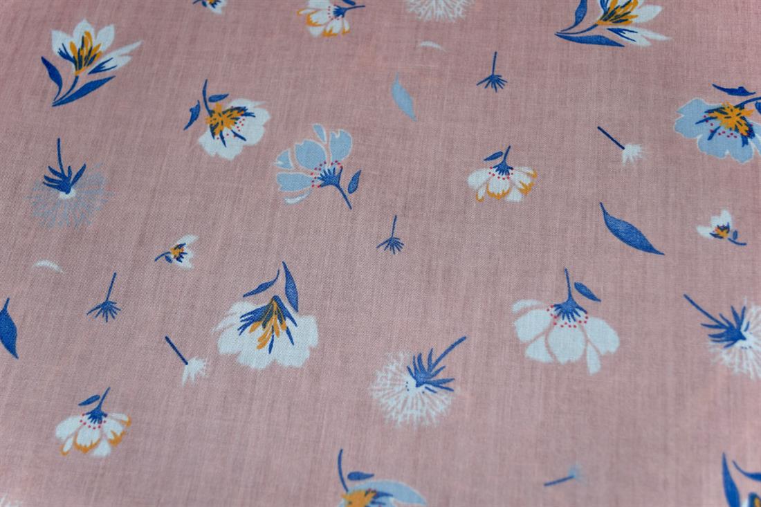 Dandelion Printed PolyCotton Fabric