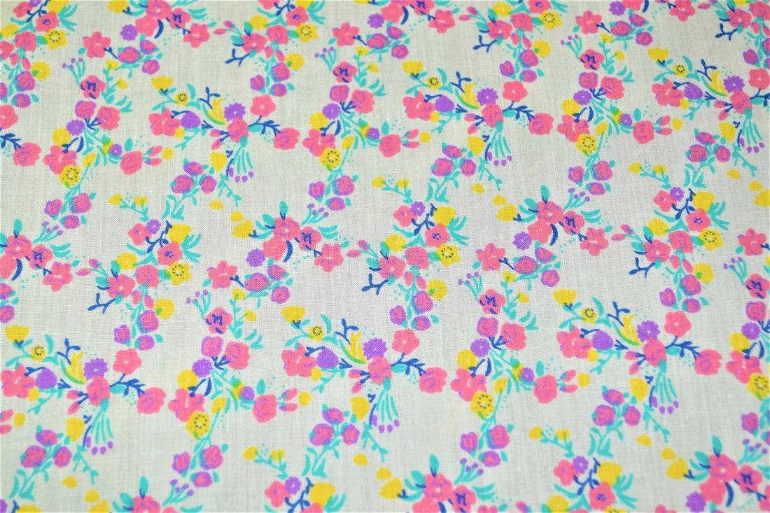 Printed Poly Cotton Fabric